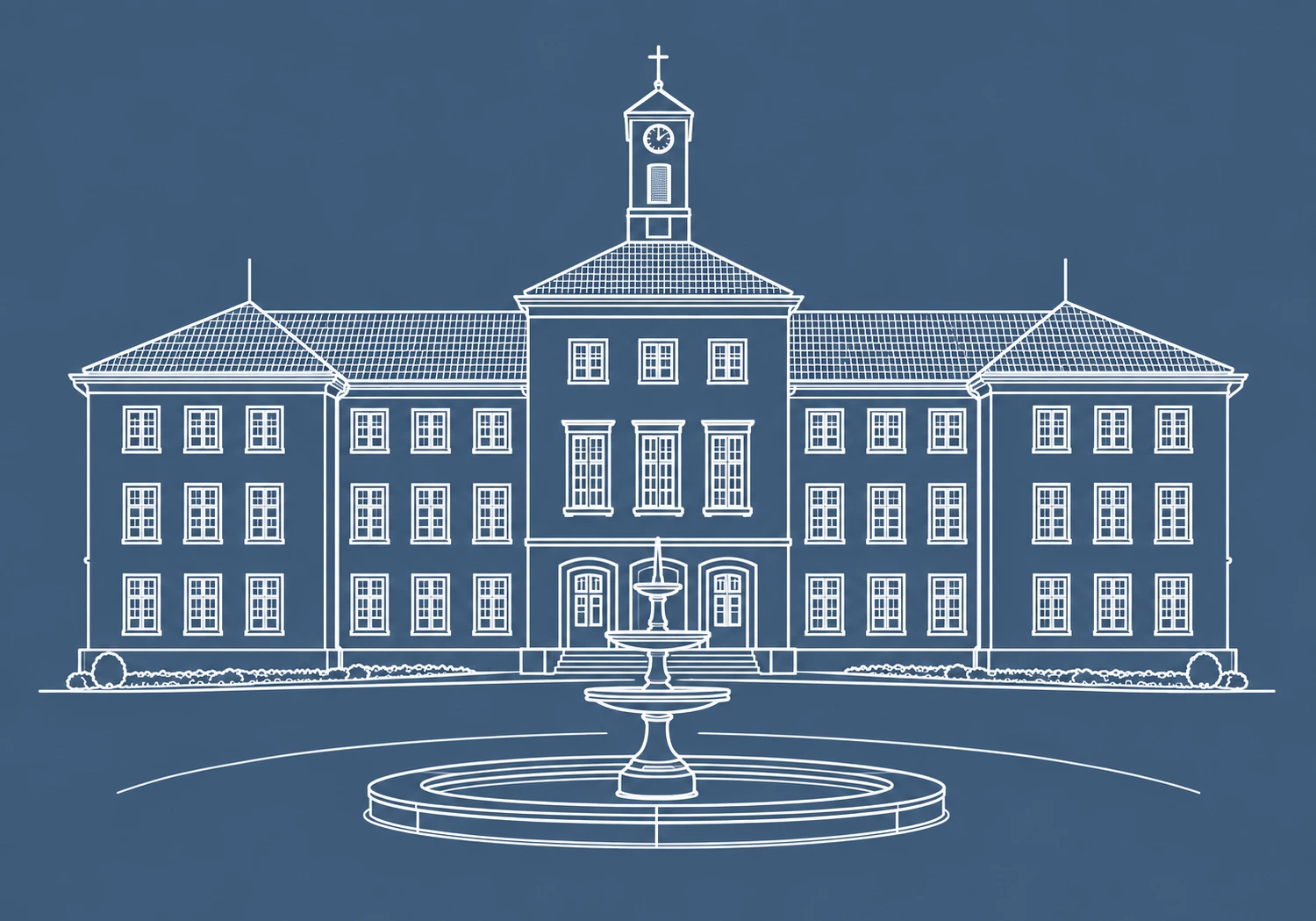 Illeustration der Illenau Achern